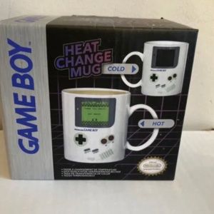 Nintendo GAMEBOY Heat Color Changing Ceramic Coffee Mug Cup New In Box